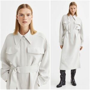 H&M Premium Wool Blend Oversized Dress